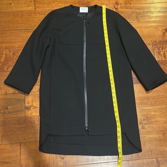 AKRIS Punto Wool Blend Black Jacket Size 4 - Picture 11 of 14